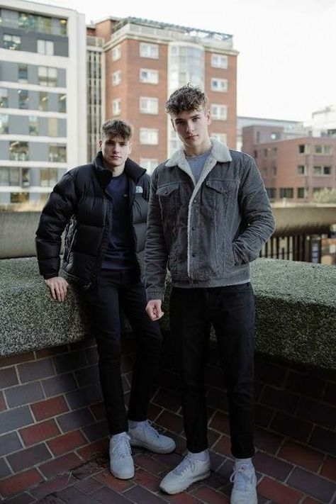 Male Twins Models, Male Twins, Twin Guys, Barbican London, Next Models, Royals Series, Male Friends, Twin Models, Fashion Models Men