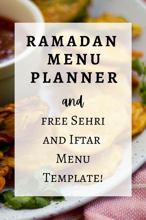 Ramadan Meal Planner, Preparing For Ramadan, Iftar Party, Eid Food, Menu Design Template, Cooking Tutorials, Menu Plan, Menu Planners, Cooking Guide