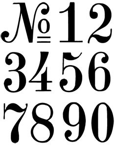 Numbers, practice freehand using this template. Also use for table numbers for weddings or special events. Stencil Lettering, Letters Tattoo, 25 Number, Alfabet Font, Number Fonts, Etiquette Vintage, Alfabet Letters, Number Stencils, Stencils Printables