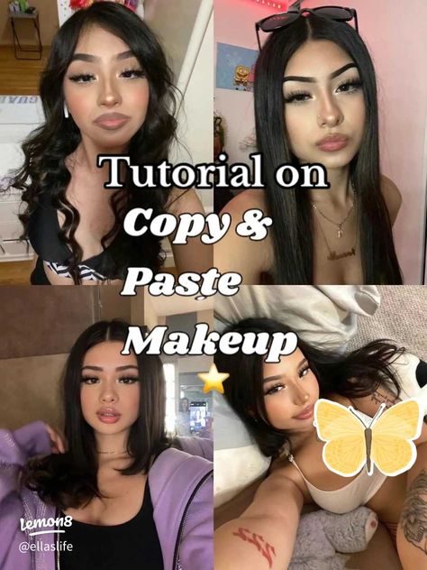 Copy Paste Latina Makeup, Copy And Paste Latina, Latina Makeup, Copy And Paste, Copy Paste, Makeup, Make Up