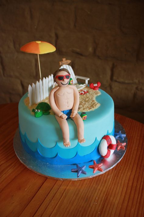 Birthday Beach Trip, Birthday Beach Theme, Beach Cake, Beach Cakes, Green Cake, Cake Cake, Beach Photoshoot, Beach Theme, Themed Cakes