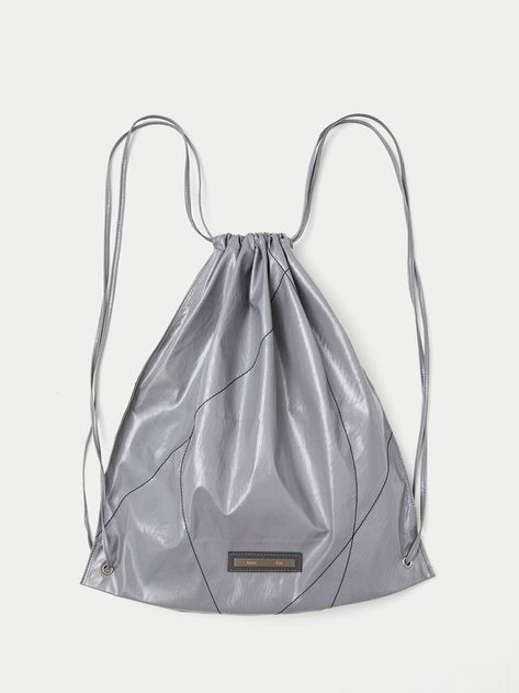 W Concept, Drawstring Backpack, Backpacks, Grey