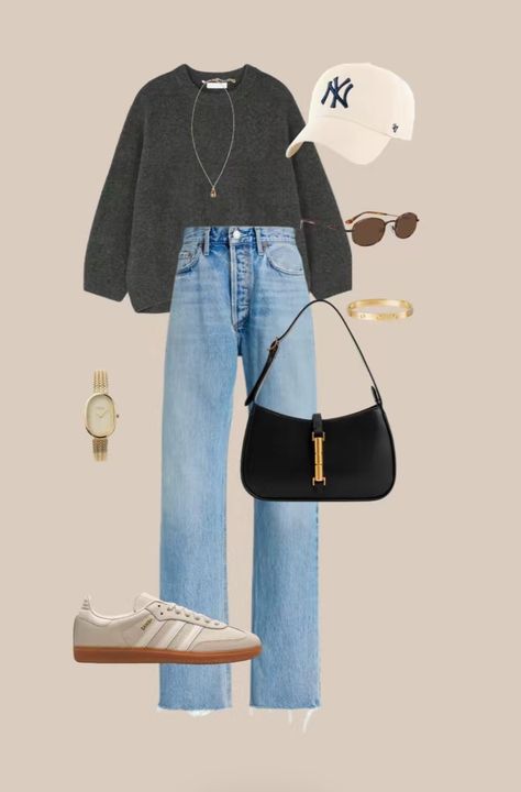 59 Degree Weather Outfit, Outfit Inspo Tiktok, Model Streetwear, Clothes Encounters, Girls Spring Outfits, Trendy Fits, Weekend Outfit, Sporty Outfits, Clean Girl