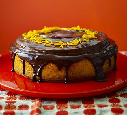 Give the classic flavour combo of chocolate orange even more wow factor in this cake with zingy jelly and luxurious chocolate ganache Giant Jaffa Cake, Jaffa Cake, Bbc Good Food, Bbc Good Food Recipes, Orange Cake, Chocolate Orange, Cake Tins, Round Cakes, Cake Ingredients