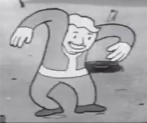 Fallout Guy, Planet Sketch, Vault Boy Fallout, Fallout Meme, Fallout 4 Settlement Ideas, Fallout Funny, Boy Meme, Nuka Cola, Content Creating