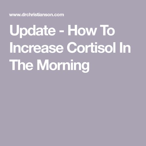 Low Cortisol Levels, Low Cortisol, Thyroid Hormone, Adrenal Fatigue, Cortisol Levels, Cognitive Behavioral Therapy, Behavioral Therapy, Autoimmune Disease, Mindfulness Meditation