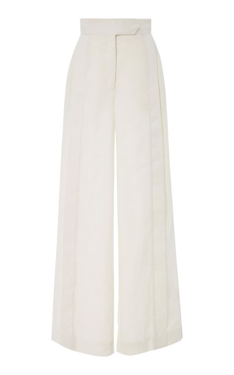 M'O Exclusive Linen Moroccan Vibe Pant by JOHANNA ORTIZ for Preorder on Moda Operandi Celana Jogger Wanita, Office Suits, Outfit Png, Muslimah Fashion Outfits, Johanna Ortiz, Girls Style, Wide Leg Linen Pants, Dresses Elegant, Pantalon Large