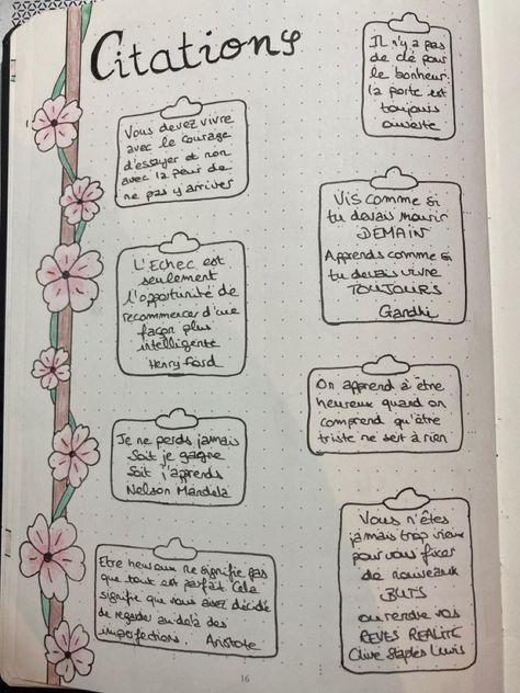 Bullet Journal 2022 Set Up with sweet floral theme. Quotes.
Bullet Journal 2022 sur thème floral pastel. Citations. Idee Bullet Journal Aesthetic, Journal D'inspiration Francais, Idee Page Bullet Journal, Journal Intime Aesthetic, Quotes Bullet Journal, Bullet Journal 2022, Poem Journal, Page Bullet Journal, Page Aesthetic