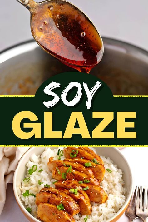 Soy Glaze Recipe, Soy Glaze, Seafood Bake, Blue Apron, Roasted Meat, Sauteed Vegetables, Glaze Recipe, Dinner Recipes Crockpot, White Wine Vinegar