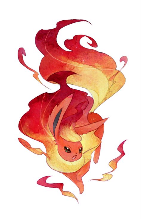 Flareon Pokemon, Is It Hot In Here, Dance With The Devil, Gen 1 Pokemon, Pokemon Eevee Evolutions, Pokemon Official, Pokemon Tattoo, Pokemon Eeveelutions, Cute Pokemon Pictures