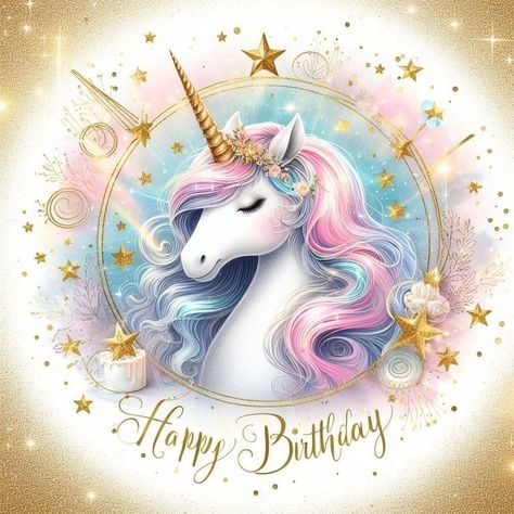 Birthday For Granddaughter, Cute Happy Birthday Pictures, Happy Birthday Little One, Birthday Text Message, Happy Birthday Text Message, Happy Birthday Unicorn, Happy Birthday Animals, Happy Birthday Niece, Bday Wishes