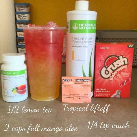 Mega Tea Herbalife Recipe Tropical Liftoff, Herbalife Teas Recipes, Herbalife Lit Tea Recipes, Herbalife Energy Drink Recipes, How To Make Herbalife Tea Drinks, Herbalife Boosted Tea Recipes, Herbalife Tea Recipes Drinks With Liftoff, Herbalife Loaded Tea Recipes, Herbalife Tea Recipes With Liftoff