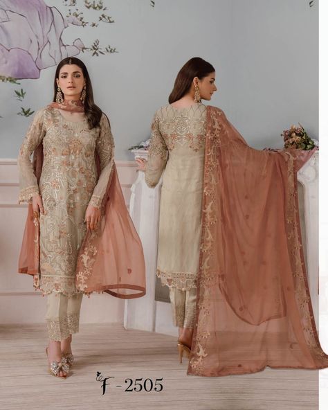 "RE-STOCK ALERT Ramsha Vol. F25 Fabric Type = Bamber Chiffon Total Designs = 12 Wholesale Price = 6950 Retail Price = 9150"". +923314747413 +971554747413 WhatsApp Group https://chat.whatsapp.com/CfQPzYYgd7tEIc2xetIdfD Instagram https://www.instagram.com/lessforbrandspk/ Facebook https://www.facebook.com/lessforbrandspk Website https://lessforbrands.com Email info@lessforbrands.com #pakistanifashion #pakistan #pakistaniwedding #fashion #pakistanistreetstyle #pakistani #lahore #karachi ... Lace Trousers, Organza Suit, Pakistani Party Wear Dresses, Organza Suits, Pakistani Party Wear, Organza Sleeves, Designer Suit, Pakistani Dresses Casual, Christmas Outfits Women