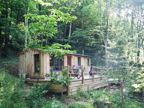 Wood Shack, Wales Wood Shack, Wooden Cabin, Romantic Luxury, Building Remodeling, Brecon Beacons, Wooden Cabins, Cabin In The Woods, Off Grid Living, In The Woods