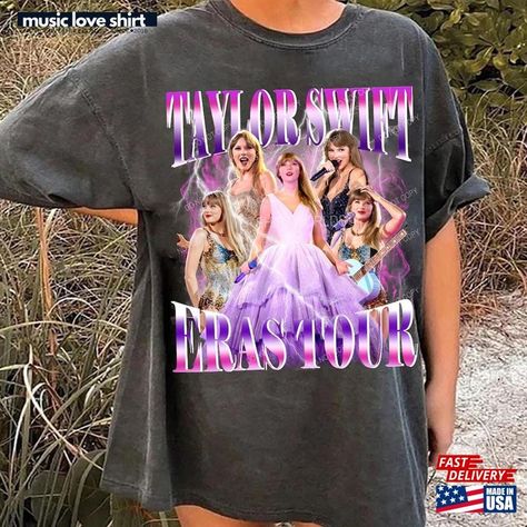 Taylor Swift Vintage 90S Style T-Shirt The Eras Tour 2024 Tee Music Country Comfort Colors Sweatshirt Classic Check more at https://musicloveshirt.com/product/taylor-swift-vintage-90s-style-t-shirt-the-eras-tour-2024-tee-music-country-comfort-colors-sweatshirt-classic/ Taylor Swift Vintage, Vintage 90s Style, Music Country, Comfort Colors Sweatshirt, 90s Shirts, 90s Style, Style T Shirt, Love Shirt, Music Love