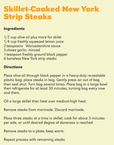 Kc Strip Steak Recipe Skillet, Kc Strip Steak Recipe, Roadhouse Recipes, Steak Recipes Skillet, Striploin Steak, New York Strip Steak, Strip Steak Recipe, Man Recipes, Baked Steak