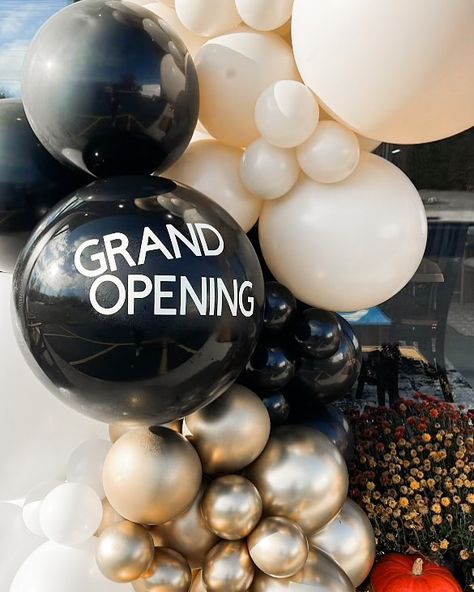 Congratulations on the Grand Opening of @woodforestfurniture at their second location in Avon, Ohio🤎 Every piece of furniture is handcrafted by the Amish and it is gorgeous! Be sure to check them out if you’re in the market for any furniture!🪵🪜🪑 #homedecor #furniture #amishmade #localbusiness #bubblesandbows🎈🎀 Grand Opening Aesthetic, Salon Opening Party Ideas, Grand Opening Decorations, Grand Opening Decorations Ideas, Grand Opening Ideas, Grand Opening Event, 10 Year Plan, Year Plan, 2025 Vision