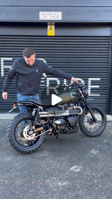 30K views · 2.7K likes | Triumph West London on Instagram: "Now it’s time to hear the awesome @hitchcoxmotorcycles Exhausts!   #scrambler900 #tracksidebuilds"