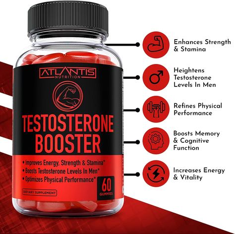 About this item
•	Cutting-Edge Men’s Testosterone Booster - Expertly Formulated With A Potent Blend Of Maca Root Powder, Horny Goat Weed, Tribulus, And Other Essential Ingredients, All Aimed At One Primary Goal: Elevating Testosterone Levels For Men While Enhancing Overall Health And Vitality. Experience The Power Of These Carefully Selected Components As They Work In Synergy To Promote Increased Testosterone Production, Providing You With A Renewed Sense Of Energy And Well-Being. Testosterone Booster Men, Libido Boost For Men, Libido Boost, Supplements Packaging, Increase Testosterone Levels, Men Bodies, Male Fertility, Increase Testosterone, Increase Stamina