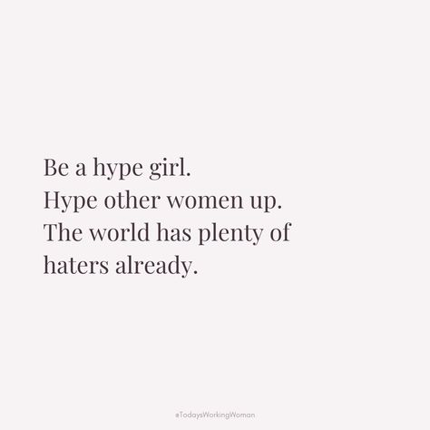 ✨ In a world full of critics, let's be the cheerleaders! Lift each other up, celebrate every win, and spread that positivity like confetti. Together, we can create a sisterhood where every woman shines brighter. Who's ready to hype each other up? 💖⁠ Uplift Each Other Quotes, Complimenting Others, Choose Good Friends Quotes, Quotes About Making New Friendships, Quotes To Hype Yourself Up, Build People Up Quotes, Small Circle Quotes Friendship, Giving Back To The Community Quotes, Hey Sis Quotes