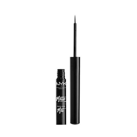 Nyx Makeup Products, Nyx Eyeliner, Eyeliner Waterline, Classic Eyeliner, Eye Makeup Glitter, Nyx Matte, Eyeliner Ideas, Alat Makeup, Eyeliner Tips