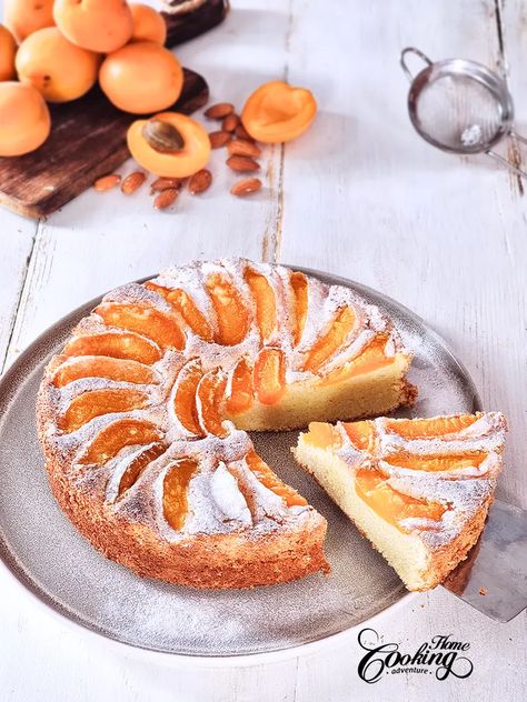 Gluten Free Almond Cake, Apricot Cake, Baked Meringue, Almond Flour Cakes, Best Summer Desserts, Paleo Gluten Free Recipes, Dairy Free Cake, Nutritious Foods, Almond Flour Recipes