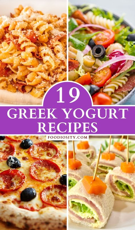 Greek Yogurt Alfredo Sauce, Greek Yoghurt Recipes, Dinner Appetizers Easy, Greek Yogurt Recipes Healthy, Greek Yogurt Guacamole, Greek Yogurt Salad Dressing, Yogurt For Breakfast, Greek Yogurt Banana Bread, Yogurt Recipes Healthy