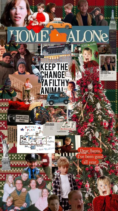 Emo Christmas Wallpaper, Emo Christmas, Richy Rich, Christmas Wallpaper Iphone Cute, Home Alone Movie, December Wallpaper, Kevin Mccallister, Cute Christmas Ideas, Home Alone Christmas