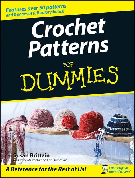 Crochet For Dummies, Crochet Beginners, Flowers Accessories, The Whoot, Dolls Cute, Wire Crochet, Knit Shawl, Crochet Tips, Beginner Crochet