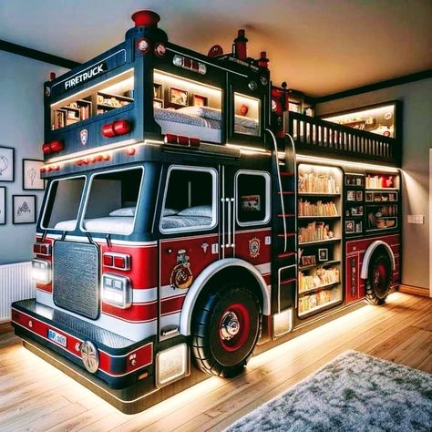 Old School Bus, Amazing Bedroom Designs, Cool Kids Bedrooms, Fantasy Furniture, Cool Bunk Beds, Boy Bedroom Design, Kids Interior Room, Kids Interior, Kids' Bed