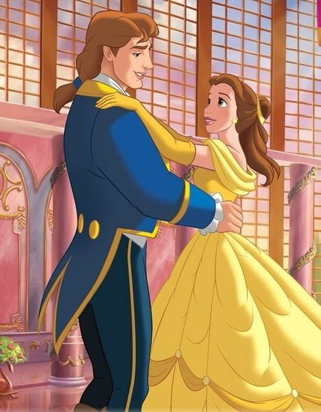 Fera Disney, Belle And Adam, Beauty And The Beast Wallpaper, Disney Romance, Prince Adam, Official Disney Princesses, Disney Character Art, Disney Princess Cartoons, Beauty And The Beast Movie