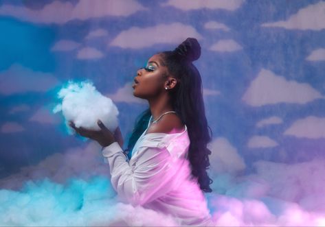 Cloud Photoshoot, Conceptual Shoot, 21st Birthday Photoshoot, Creative Photoshoot Ideas, Glam Photoshoot, Creative Photography Techniques, Beauty Photoshoot, Creative Portrait Photography, Summer Photoshoot