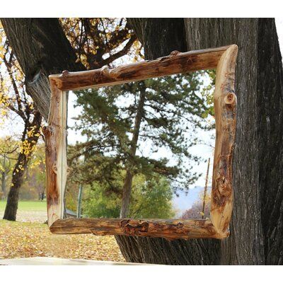 Barn Wood Mirror, Driftwood Furniture, Rustic Mirrors, Dresser Mirror, Camping Decor, Tiny House Decor, Wood Home Decor, Wood Mirror, Driftwood Art