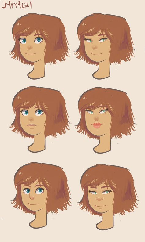 i wanted to make this to show the connotation we get from each face, even though only a few small elements are changed & the bases are all the same. i hope this is kinda helpful for beating sameface syndrome B) Same Face Syndrome, Art Boards, Character Design, I Hope, Drawings, Art, Design