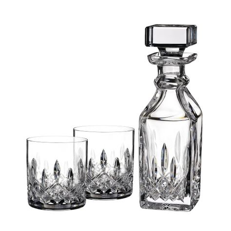 Crystal Waterford | Williams Sonoma Whiskey Gift Set, Whiskey Neat, Waterford Crystal Lismore, Waterford Lismore, Whiskey Decanter Set, Whiskey Gifts, Whiskey Decanter, Decanter Set, Old Fashioned Cocktail