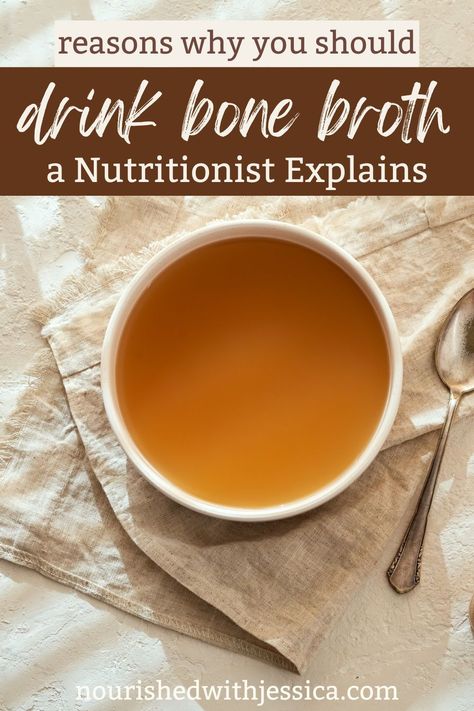 Bone broth is a natural, nutrient-dense superfood that promotes holistic health. Loaded with collagen, protein, and vital nutrients, it offers skin benefits, joint support, gut health improvements, and immune strength. A nutritionist shares why bone broth is a key part of a healthy lifestyle and the best choice for those seeking nourishment, vitality, and holistic wellness. Discover how it supports your health with every sip. Morning Bone Broth Recipe, Best Bone Broth For Gut Health, Bone Broth Detox Plan, 3 Day Bone Broth Fast, Benefits Of Chicken Bone Broth, Bone Broth Sipping Recipes, Morning Bone Broth, When To Drink Bone Broth, How Much Bone Broth To Drink Daily