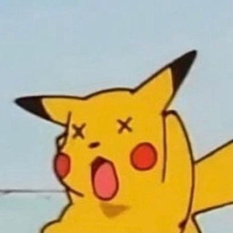 Low Quality Pokemon, Pika Pika, Pokemon Stickers, Pokemon Pikachu, Reaction Images, Pokemon Pictures, Reaction Memes, Cute Pokemon, Low Quality