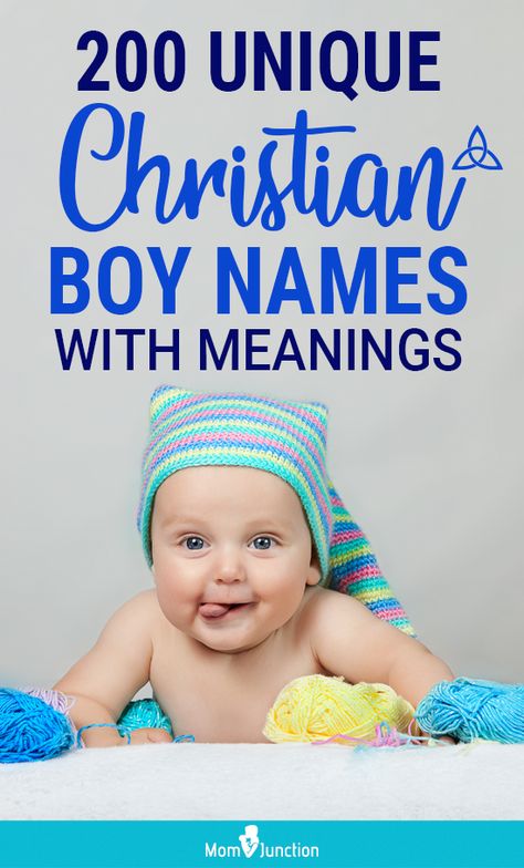 The Bible hosts hundreds of beautiful and significant names. The Old Testament has a treasure of uncommon names that glorify the Almighty Father whereas the New Testament is home to the popular and contemporary Christian names. Baby Boy Bible Names, Boy Biblical Names, Catholic Baby Names, Christian Names For Boys, Bible Boy Names, Unique Biblical Baby Names, Biblical Baby Names Boy, Christian Baby Boy Names, Uncommon Names