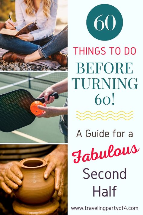 45 Things To Do Before 45, 50 Things To Do When You Turn 50, 50 Things To Do Before 50 Bucket Lists, 60 Before 60 Bucket List, 60 Things To Do Before You Turn 60, New Things To Do, 50 Before 50 Bucket Lists, 50 Things To Do Before 50, Bucket List For Adults