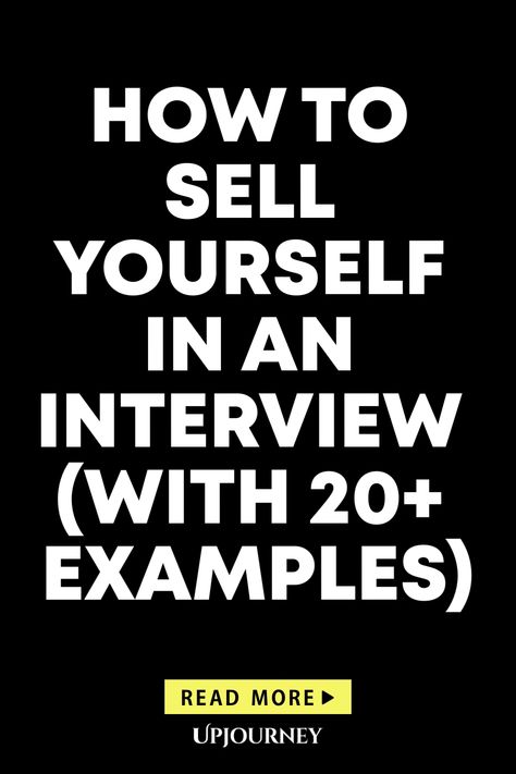 Learn how to successfully sell yourself in an interview with over 20 real-life examples. This comprehensive guide covers various techniques and strategies to help you ace your next job interview. Whether you're a seasoned professional or new to the workforce, these tips will boost your confidence and leave a lasting impression on any potential employer. Don't miss out on this valuable resource that will set you up for success in landing your dream job! How To Sell Yourself For A Job, How To Ace An Interview, Work Etiquette, Psychology Terms, Interview Advice, Happiness Journal, Friendship And Dating, Job Interview Questions, Job Interview Tips