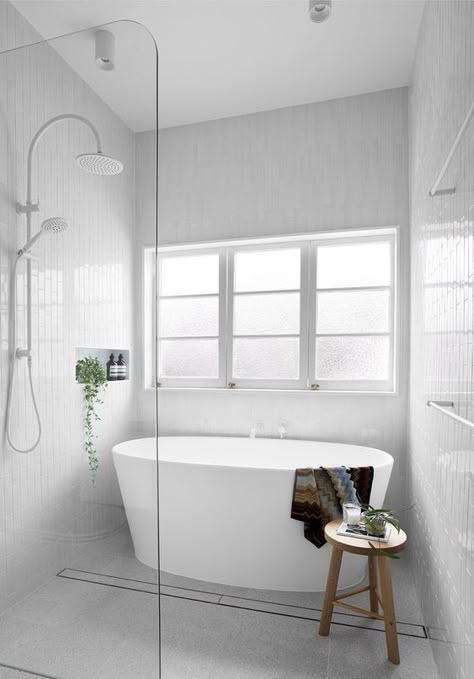 If you’re remodeling your bathroom, you have most likely noticed that “wet rooms” are all the rage. And if you’ve seen images of wet rooms, we’re sure you understand why. They are not only complete showstoppers that inspire instant bathroom-envy, but they are also extremely functional and a great way to add value to your home. Bath In Shower Area, Wet Room Ideas, Wet Room Bathroom, Shower Area, Shower And Bath, Sweet House, Wet Room, Bathroom Redesign, Bathroom Decor Apartment