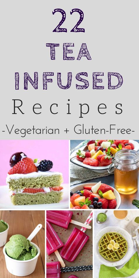 Tea Deserts, Tea Infused Recipes, Tea Infusion Recipes, Matcha Green Tea Smoothie, Infused Recipes, Fruit Infused Water Recipes, Healthy Tea, Infused Water Recipes, Healthy Teas