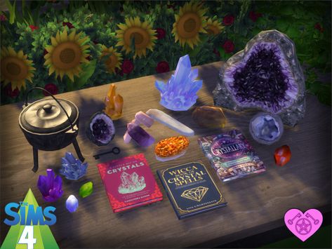 'Talia's Witchy Sims 4 CC — 🧙‍♀️   Witchy Books Set 9 - Crystal Magic ... Nature Cc Sims 4, Sims 4 Hobby Cc, Cas Room Sims 4 Cc, Sims 4 Cc Spiritual Clothes, Lotr Sims 4 Cc, Sims 4 Cc Goblincore, Sims 4 Cc Cas Room, Sims 4 Hobbies Cc, Sims 4 Squishmallow Cc