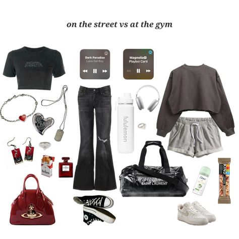 niche meme niche gym outfit outfit outfit insop black outfit grunge grunge aesthetic grunge outfit vivienne westwood ysl black shirt chanel nike aesthetic fit outfit Grunge Athletic Outfits, Grunge Gym Outfits, Athletic Grunge, Black Outfit Grunge, Nike Aesthetic, Stop Being Lazy, Aesthetic Fit, Outfit Grunge, Grunge Outfit