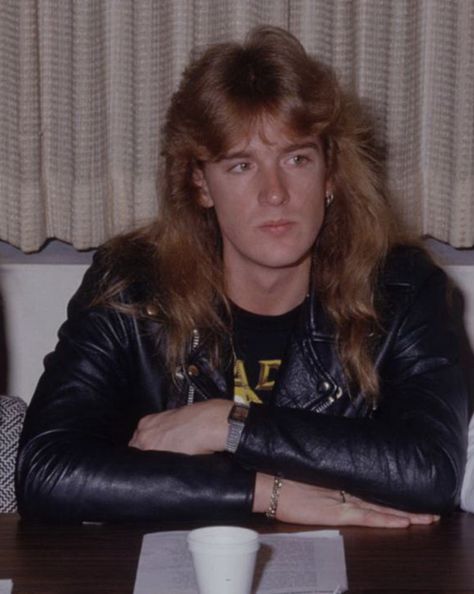 Megadeth 80s, Dave Ellefson, 80s Rock Hair, Nick Menza, 80s Glam Rock, David Ellefson, Glam Rock Bands, Rock Hairstyles, 80s Men