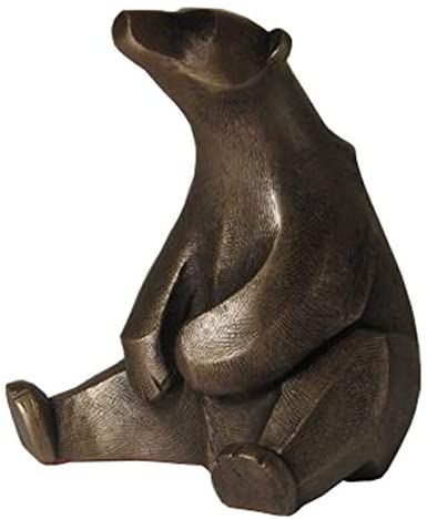 Carved Wooden Animals, Art Deco Statue, Bear Sitting, Uk Shopping, Ceramic Sculpture Figurative, Bear Sculptures, Sculptures Céramiques, Paper Mache Sculpture, Bronze Figurine