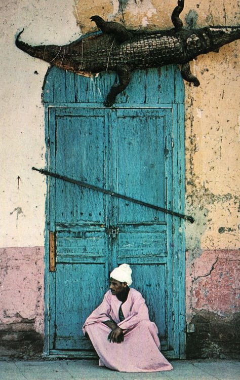 egypte Afrikaanse Kunst, Old Door, Blue Door, Old Doors, Unique Doors, Beautiful Doors, Door Accessories, Closed Doors, Door Knockers