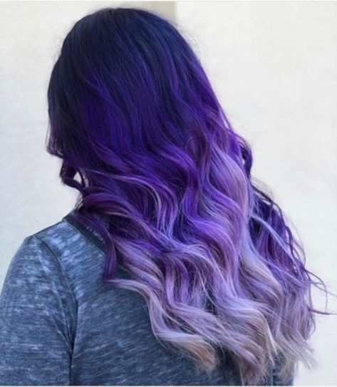 Light Purple Ombre Hair, Effortless Hairstyles Long, Grunge Hairstyles Long, Hairclip Hairstyles, Grunge Hairstyles, Haircolor Ideas, Plus Size Hairstyles, Lavender Hair Colors, Light Purple Hair