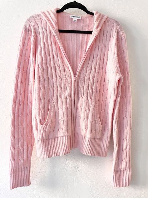 The Cardigans, Zip Cardigan, 2000s Fashion, Girly Outfits, Dream Clothes, Looks Vintage, Fashion Killa, Cute Casual Outfits, Pastel Pink