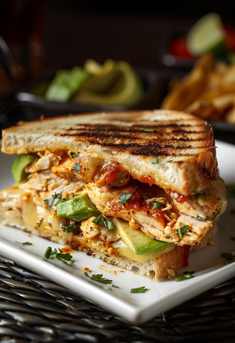 Learn How to Cook Panera Chipotle Chicken Avocado Melt Recipe For Free | Recipes You'll Love, Made Easy! Panera Avocado Chicken Melt, Panera Chipotle Chicken Avocado Melt, Chipotle Chicken Avocado Melt, Chipotle Chicken Sandwich, Chicken Avocado Melt, Chicken Melt, Avocado Melt, Trendy Recipes, Chicken Melts